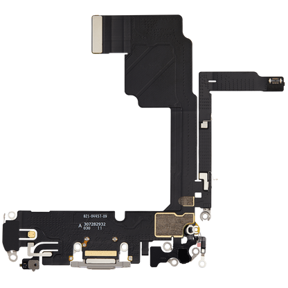 Port ladowania iPhone 15 Pro - White Titanium